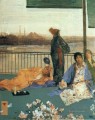 Variations in Flesh Colour and Green The Balcony James Abbott McNeill Whistler